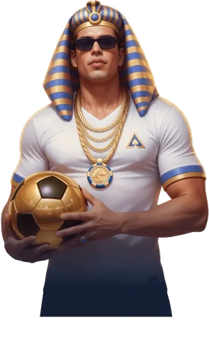 Faraone Realz con pallone da calcio